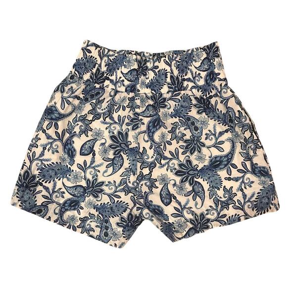 NEW NWT Generation Love Amy Shorts Paisley Print Blue Size XS - Picture 2 of 6